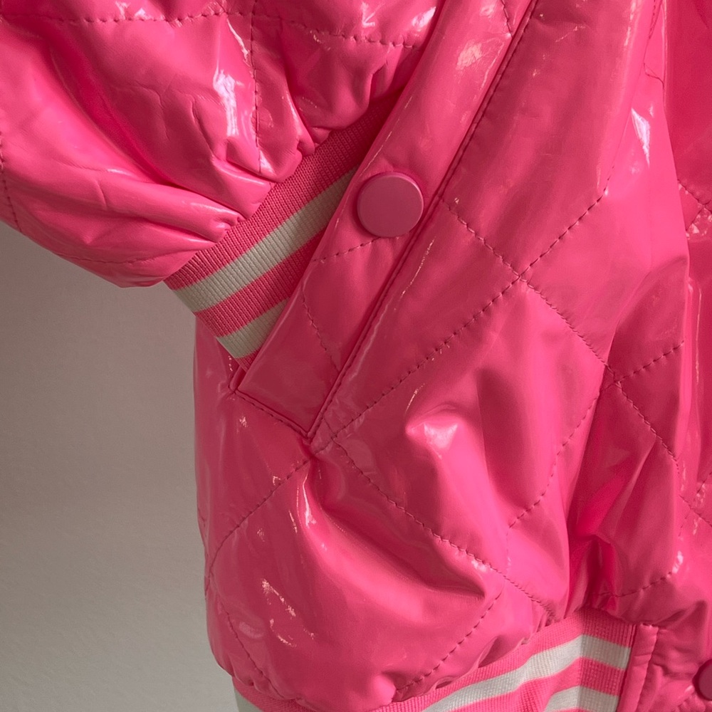 Fashion Nova Glossy Pink Jacket
BRAND NEW! SUPER PRETTY!
BUBBLEGUM PINK! - Picture 2 of 10